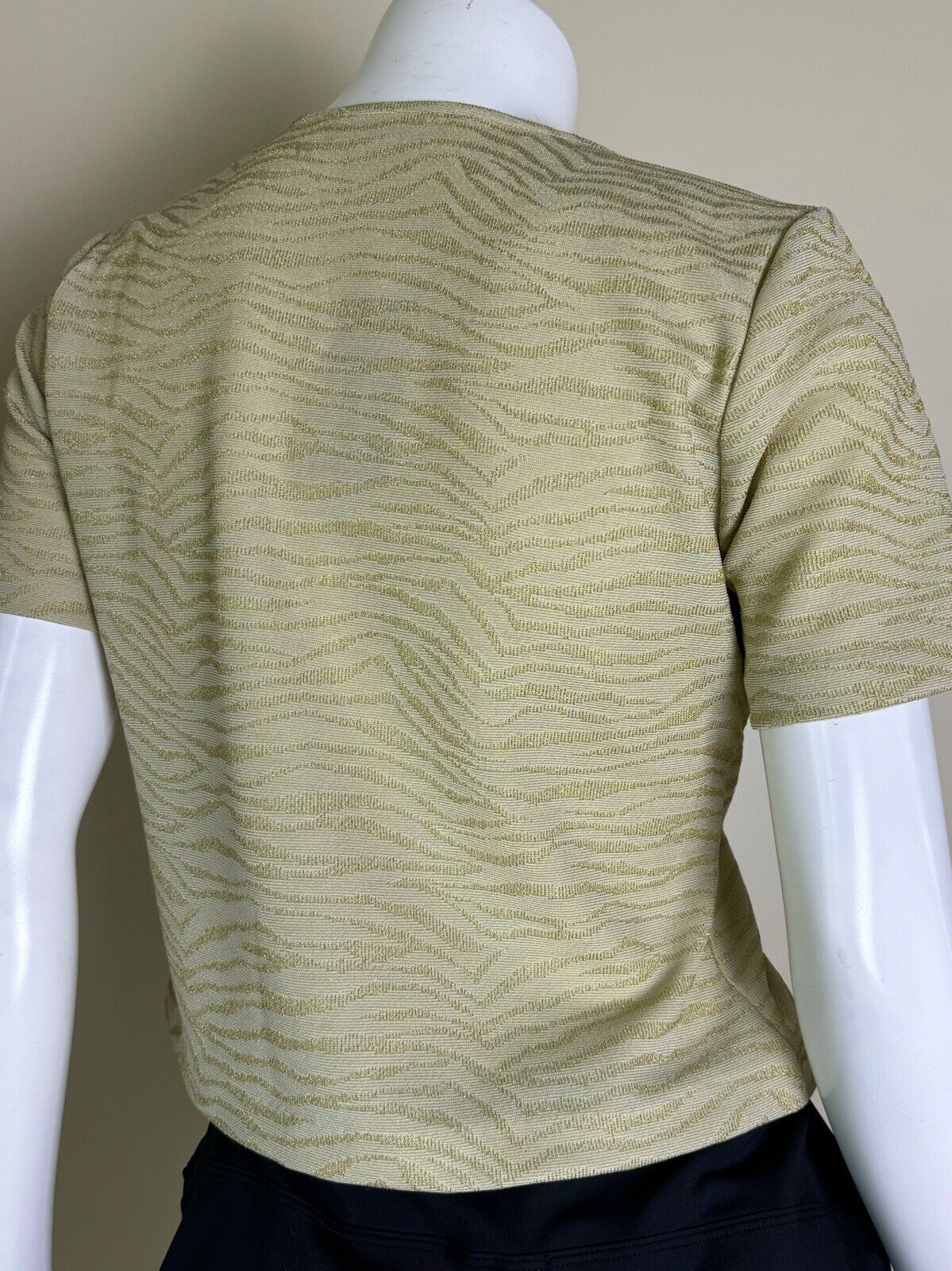 $110 Michael Kors Women’s Top Gold Blouse Sz M