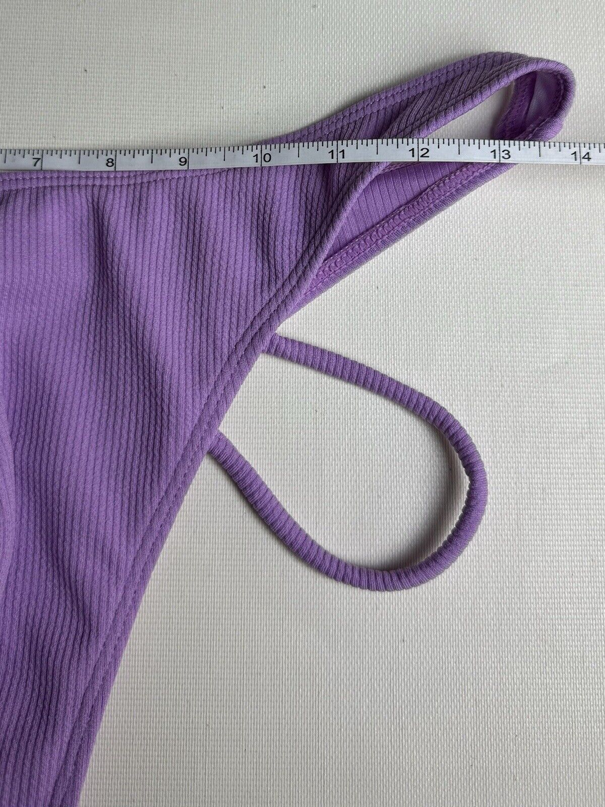 2Pc Swimsuit Purple Women’s Sz L Bikini