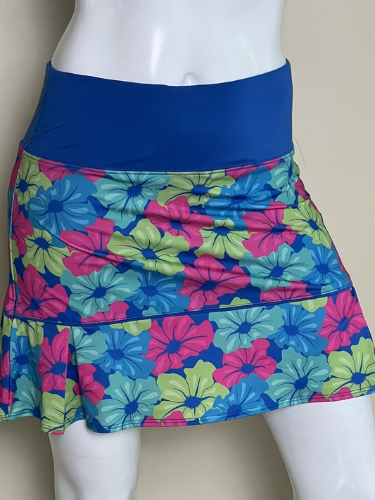 Birdies and Bows Skort Women's Size L Golf Skort