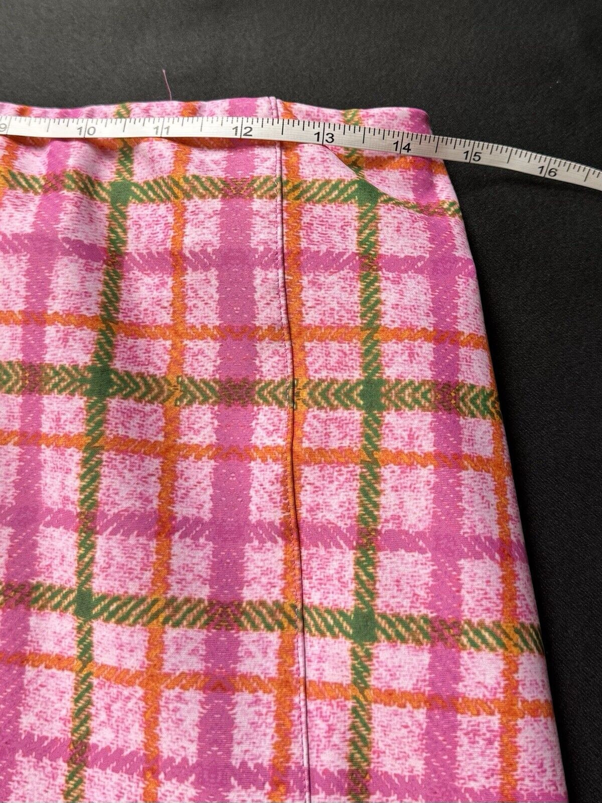 Smith & Quinn Women’s Golf Skort Skirt Plaid Sz M