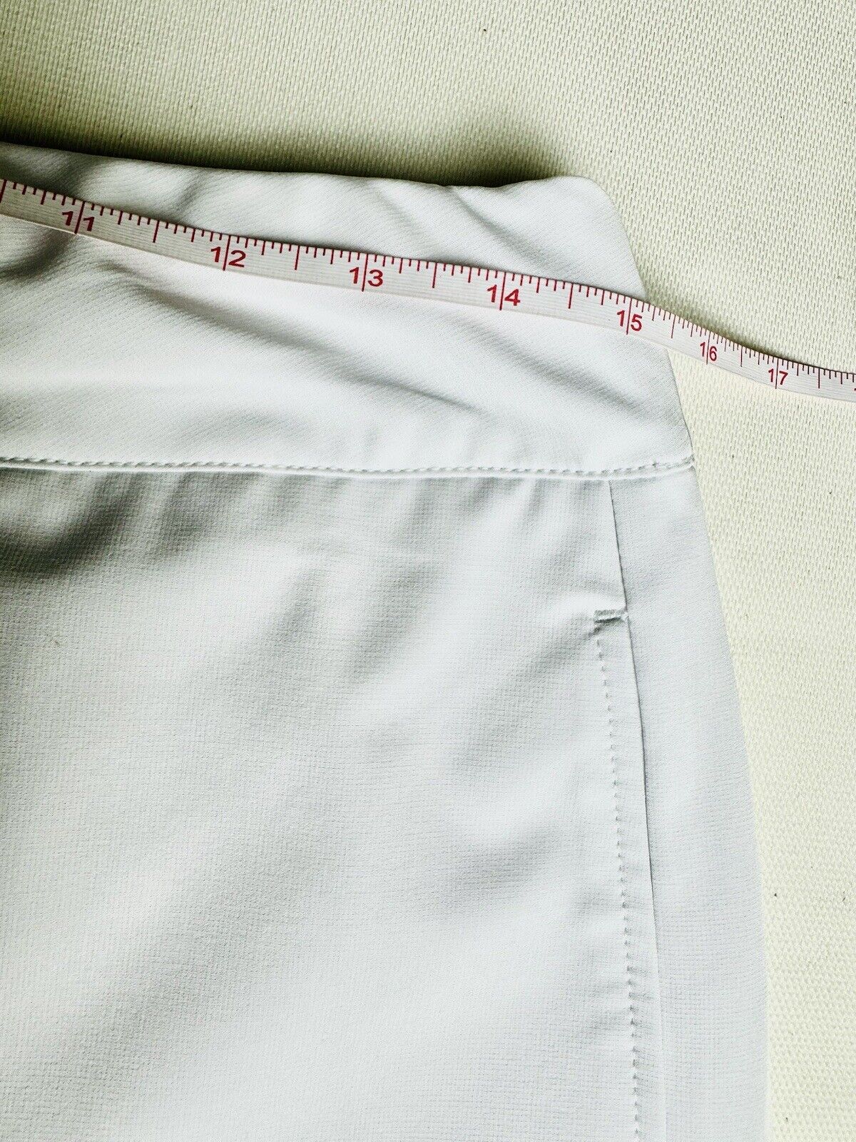 NiVo by Lanctot Women's White Active Golf Skort Skirt Size S  Pocket