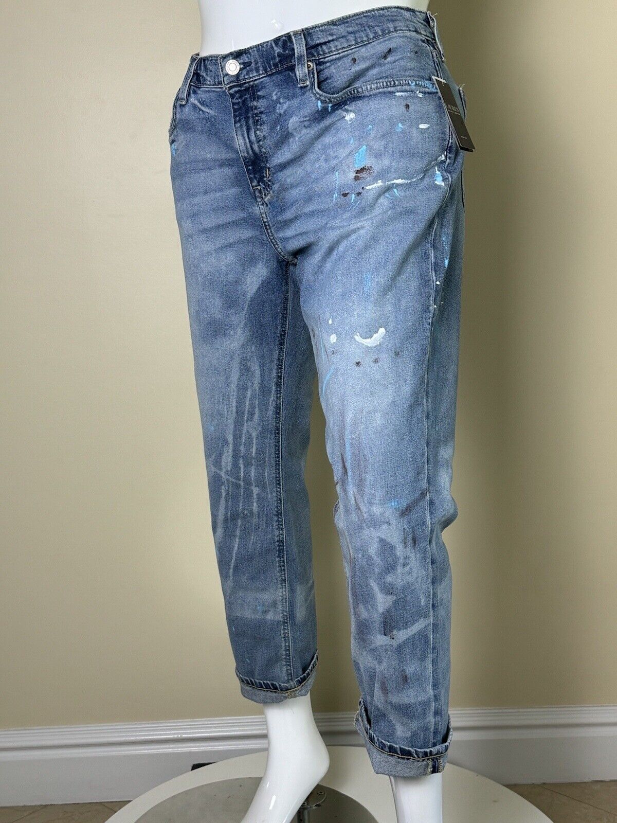 Ralph Lauren Women’s Straight Painter Jeans Sz 14  (49)