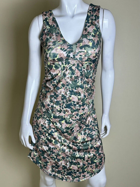 Prana Pearl Isla Dress size S Floral Built in Padded Bra