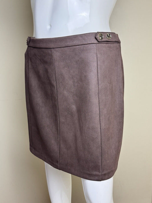 $49 Marc New York Women's Brown Skirt Sz XL