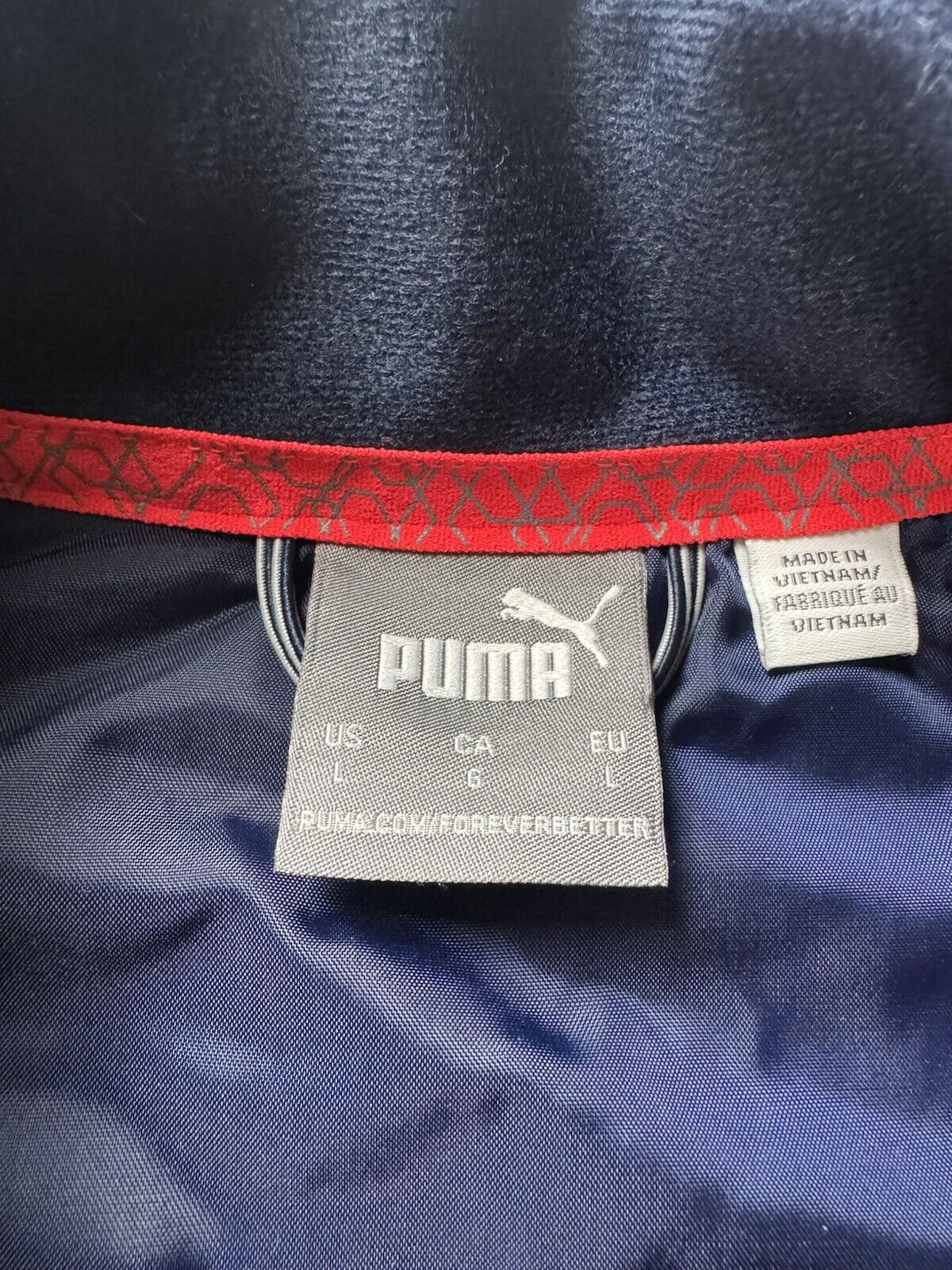 $120 Puma Women’s Golf Navy Blazer Vest Sz L