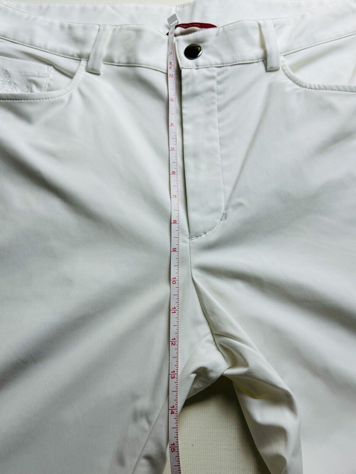 Brendratti Women’s White Golf Pants Sz 38. Ital 54.  (07)