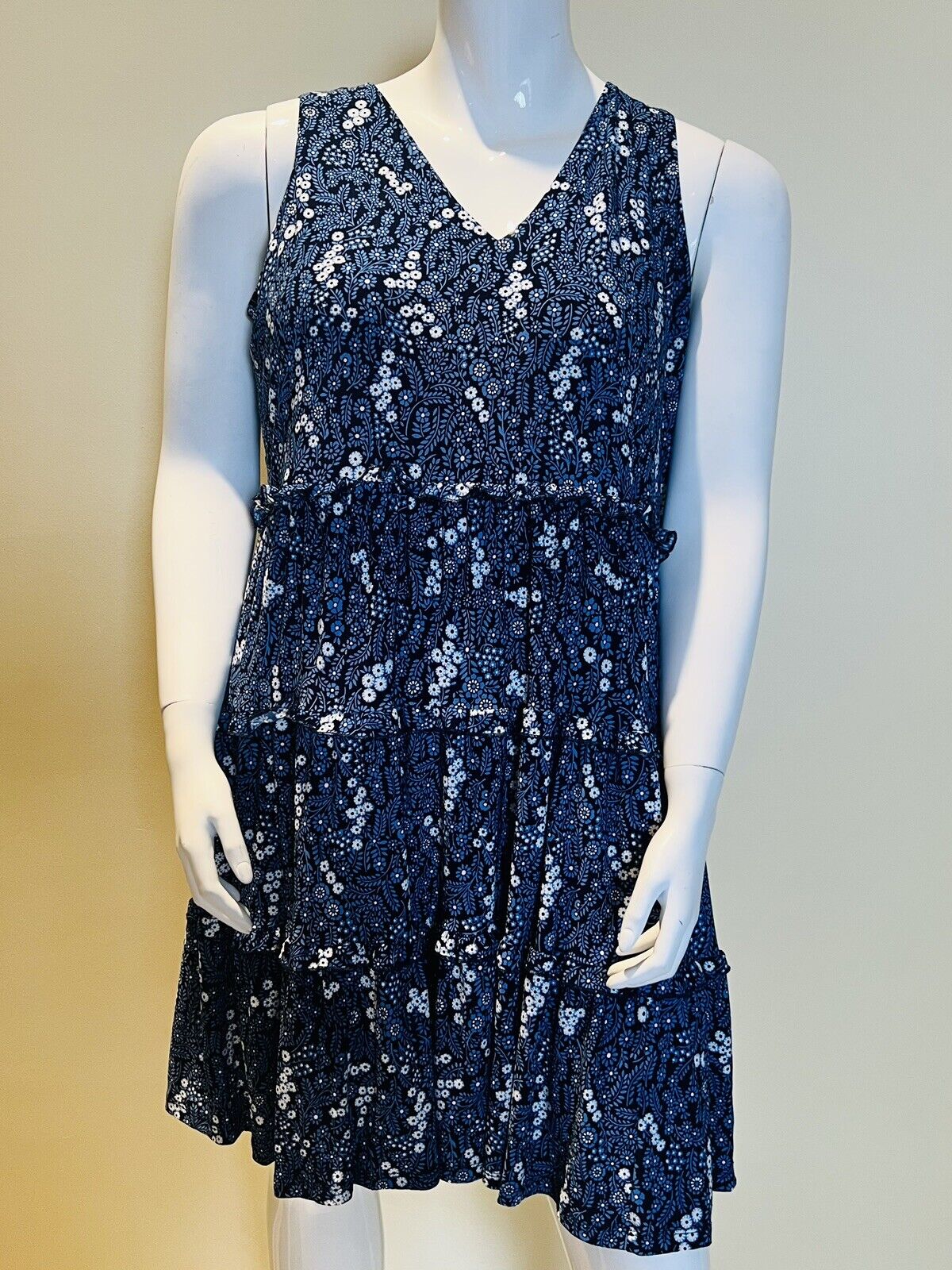 Tommy Hilfiger Women’s Blue Floral Dress Size 16 (7)