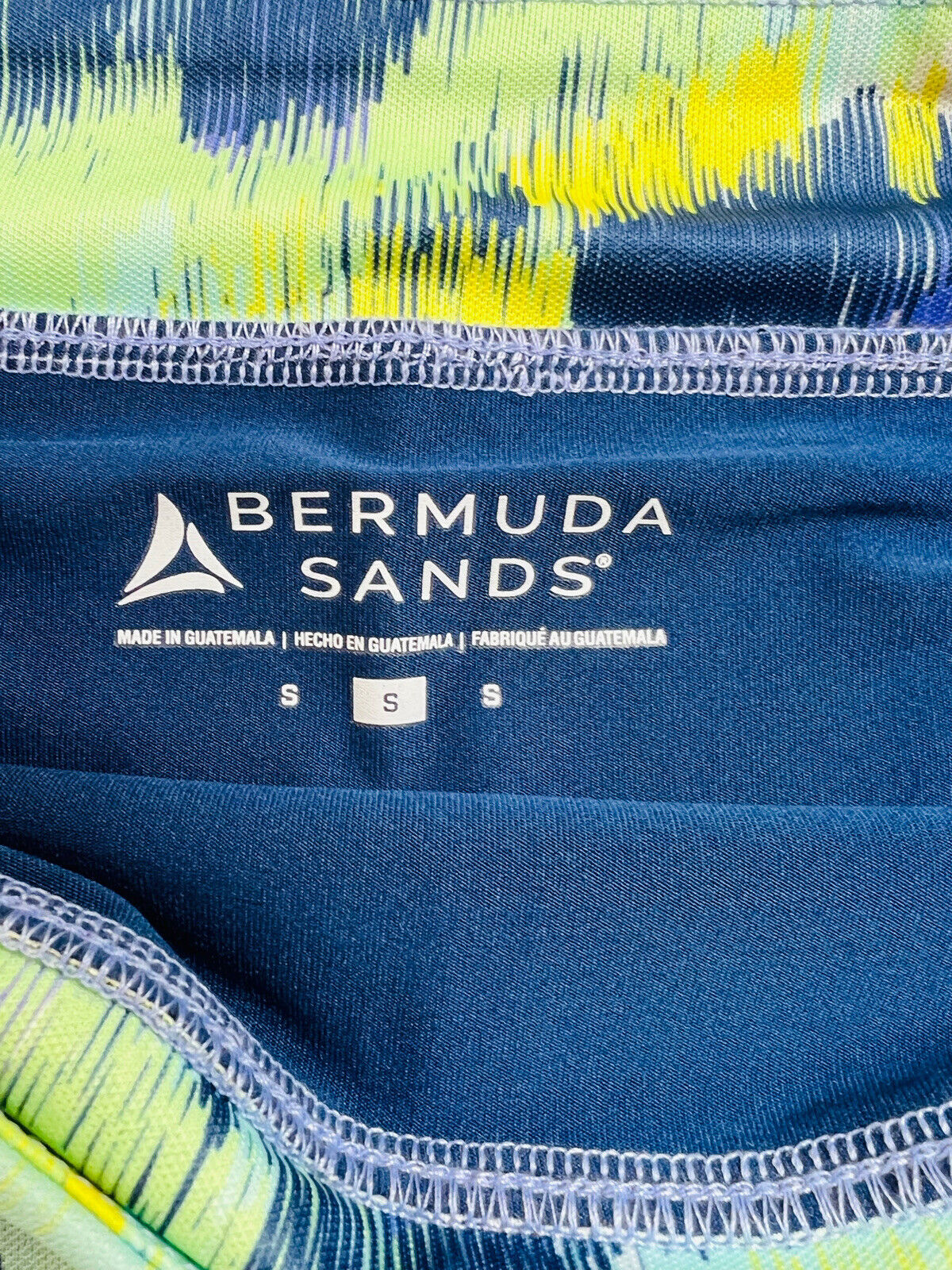 Bermuda Sands Woman's Blue Golf Skirt Tennis Skort Sz S Multicolor