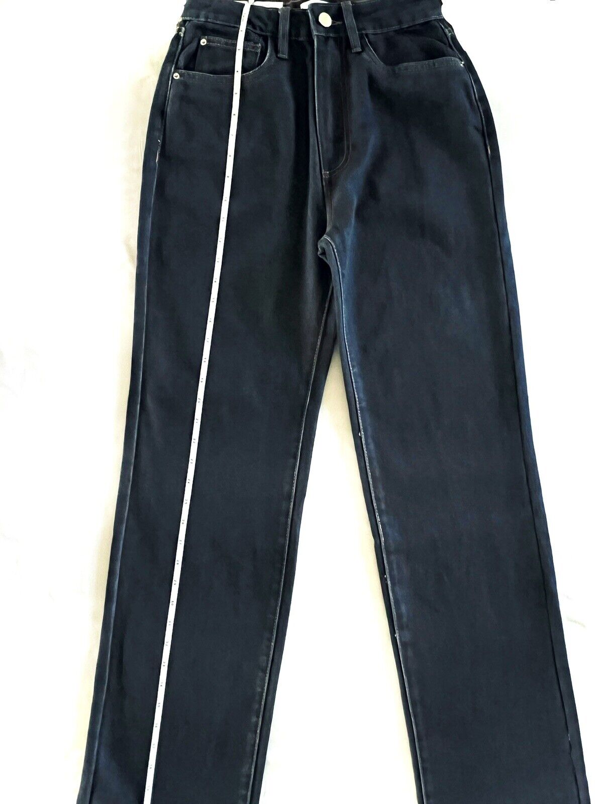 We wore what Women’s High Rise Jeans Black Size 24 Retails $138