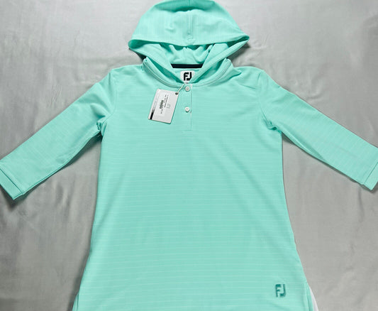 FootJoy Women’s Aqua Green golf athletic Sweatshirt size S