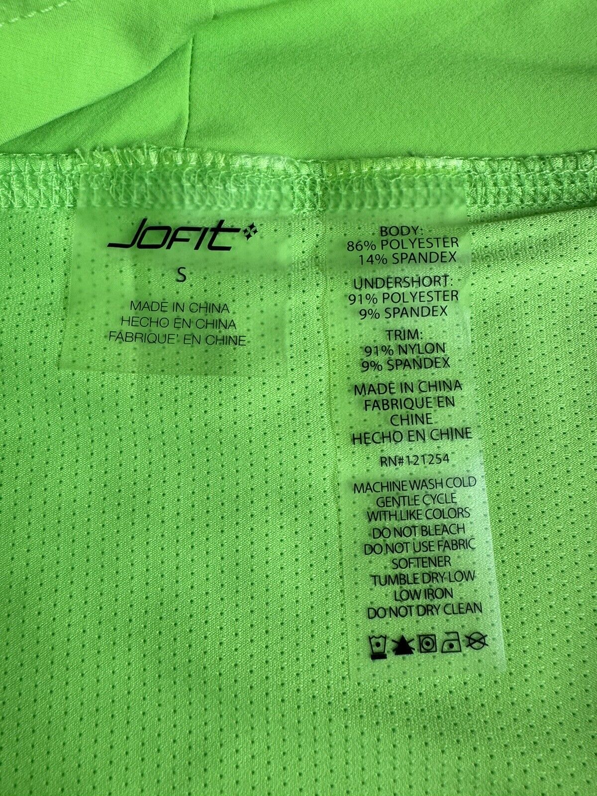 Jofit Women's Skort Skirt Golf Tennis Size S    (44)