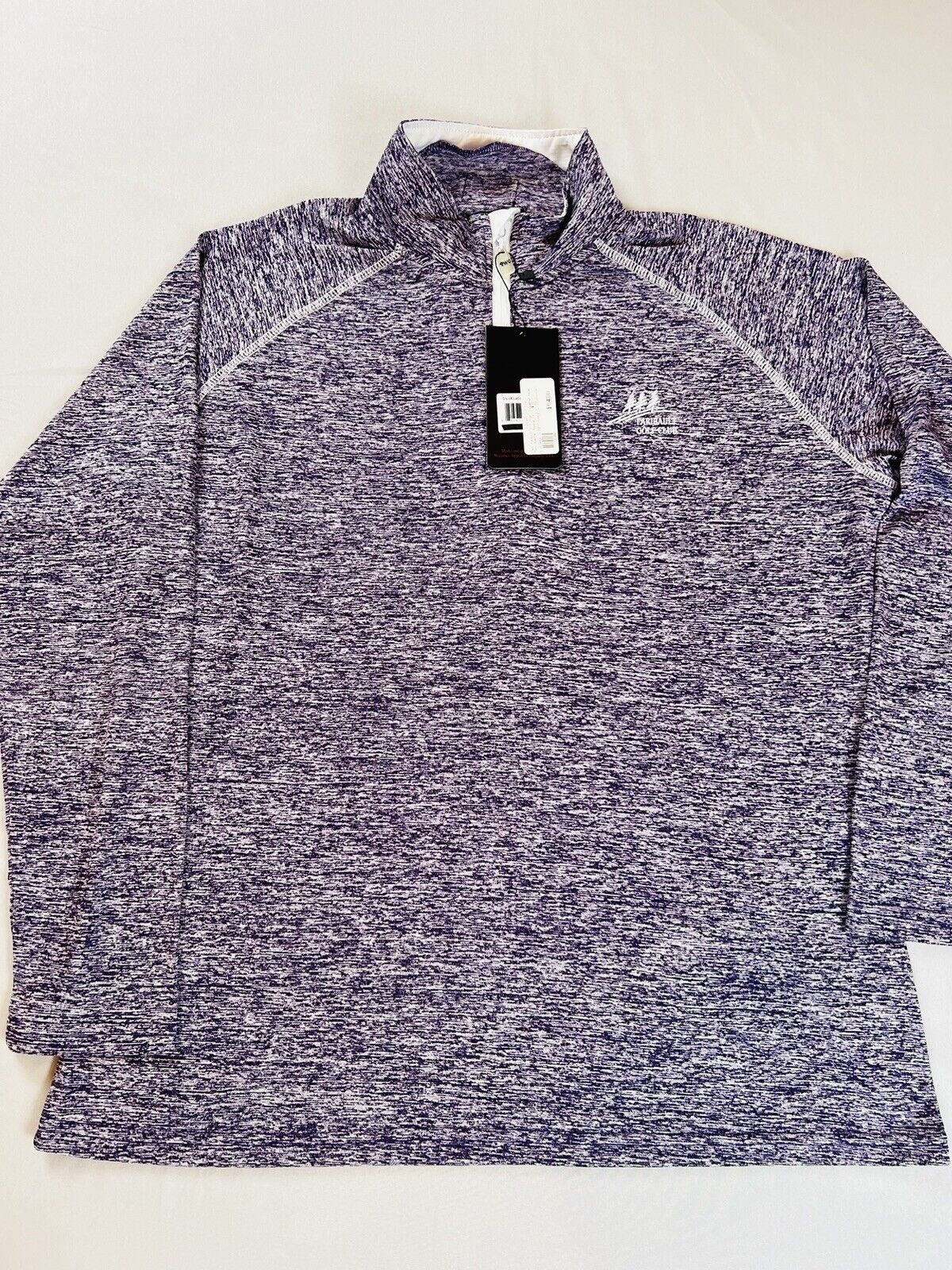 The Weather Co. Women's Golf Sweatshirt Purple Sz L