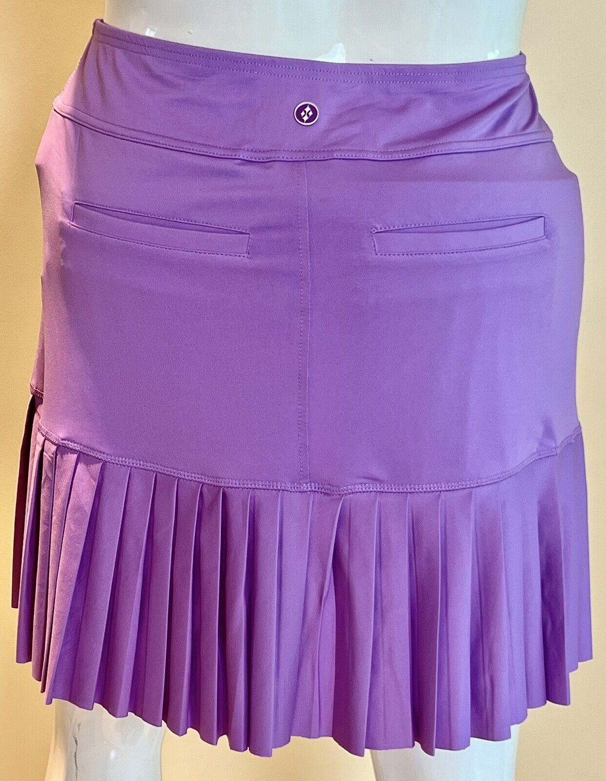 JOFIT Women’s Skort Pull On Tennis Golf Stretch Skirt Sz L Purple (11)