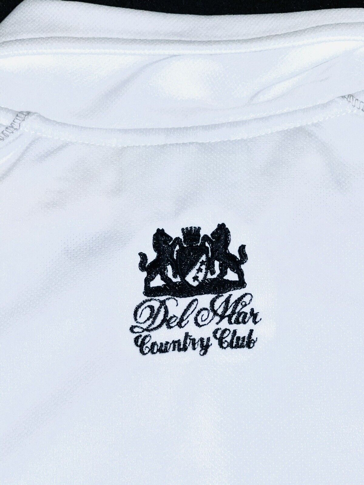 XDS Daily Sports Women’s Polo Golf Shirt White Sz M