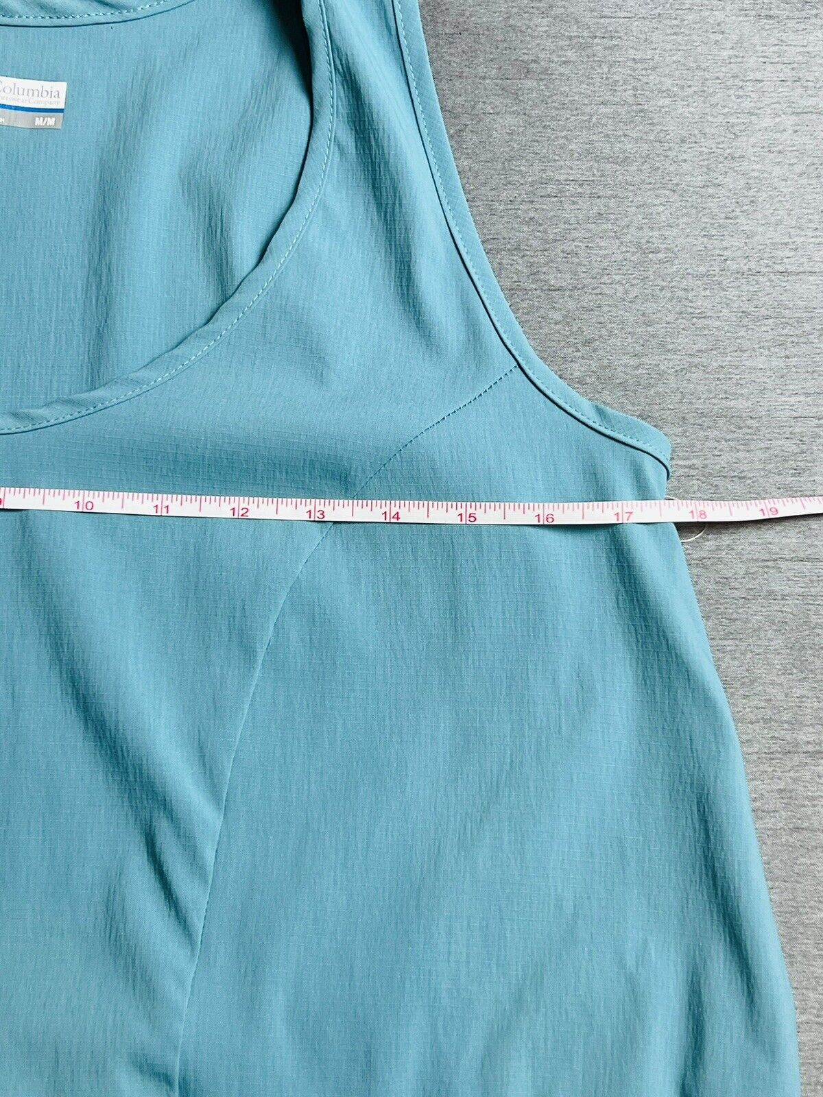 Columbia Women's On The Go Stretch Dress Size M Aqua Green (1)