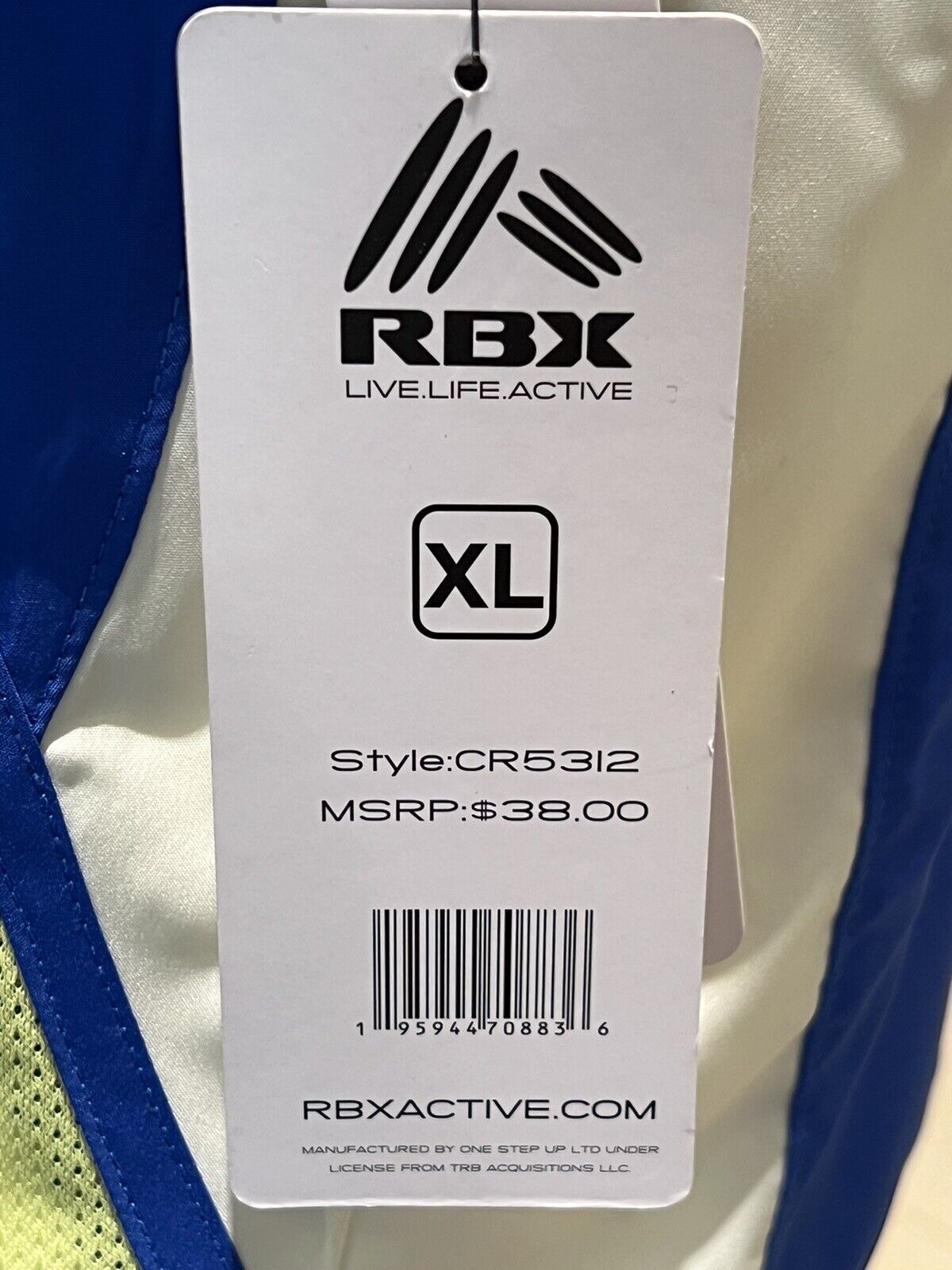 RBX Performance STRETCH Shorts Womens Size XL Lined Elastic Waist