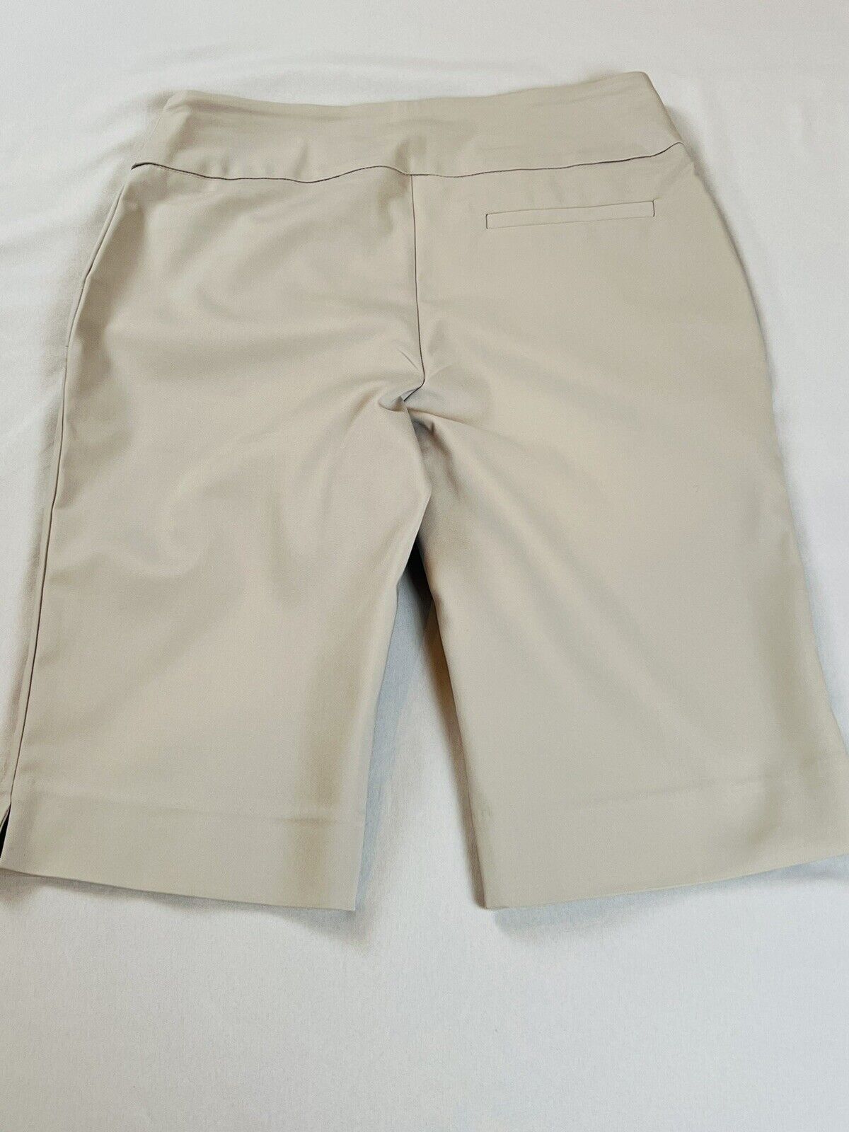 LISETTE L Sport Montreal WOMEN'S Golf Beige SHORTS Sz 4