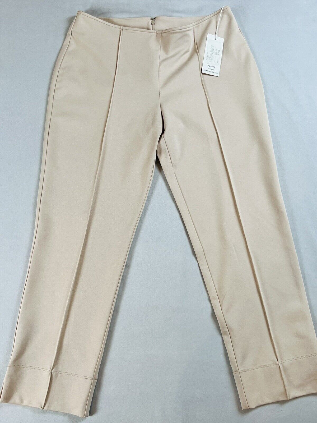 Kevan Hall Sport Women's Beige Golf Stretch Pants Sz 8