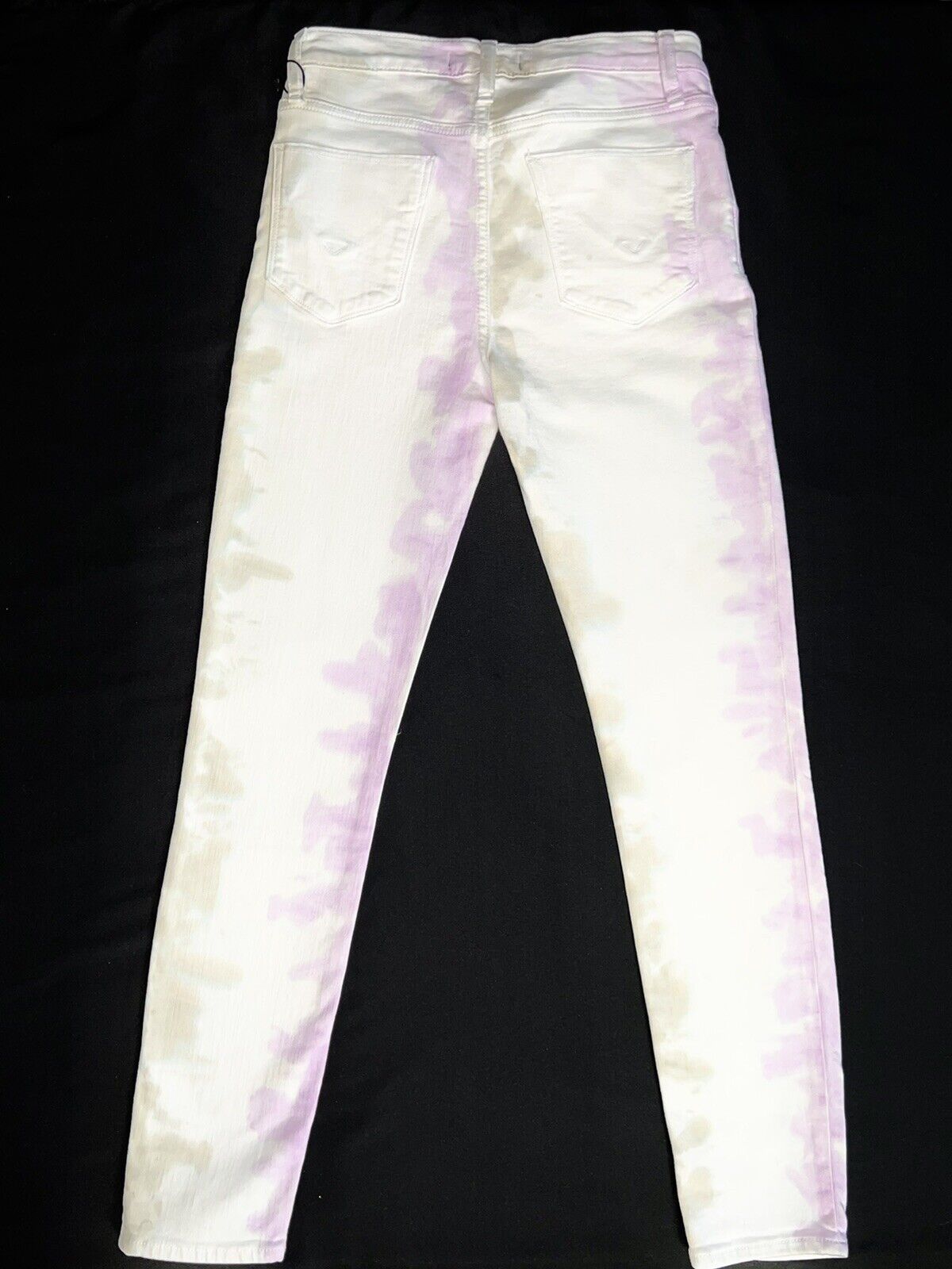 Hudson Women’s skinny stretch tie-dye jeans Sz 27 Retails $215