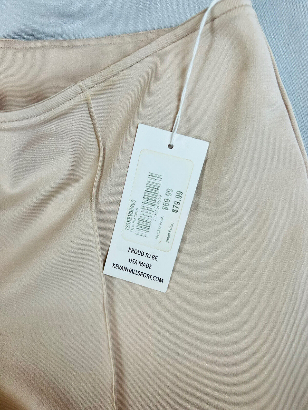 Kevan Hall Sport Women's Beige Golf Stretch Pants Sz 8