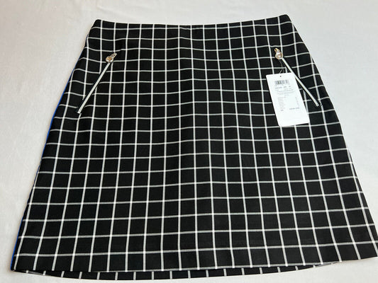 Golfino Women's Golf Skirt Skort Navy w/White Stripes Size 8