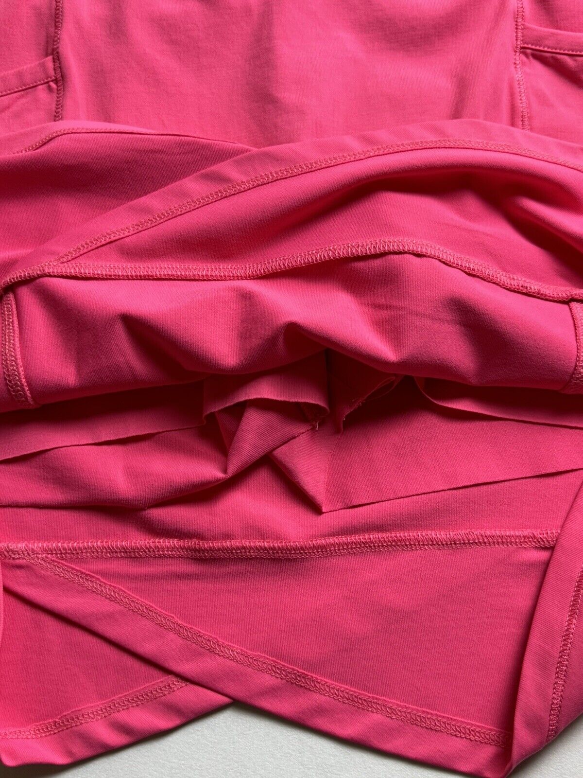 Chervo Sports Skirt Skort Women's Pink Stretch Golf Pockets Tennis Sz XS.   (64)