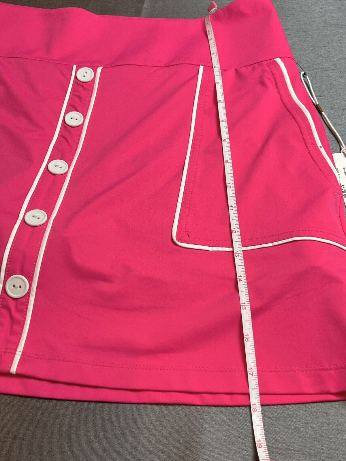 KINONA WOMEN'S PINK GOLF SKORT with POCKETS Sz L