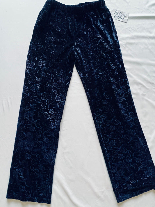 Marc New York: Women’s Blue Velvet Pocket Stretch Pants Sz XS $89 MSRP