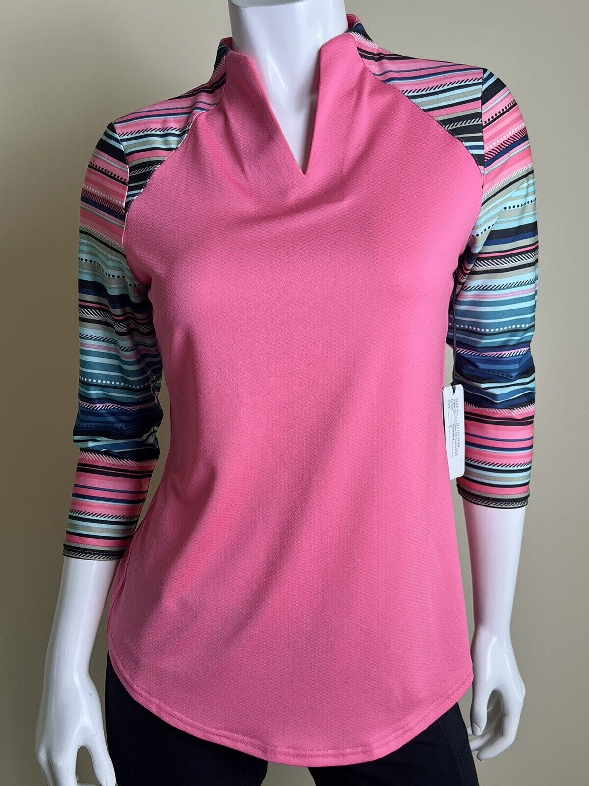 Jofit Women’s Golf Sweatshirt Pink Top Size S   (18)