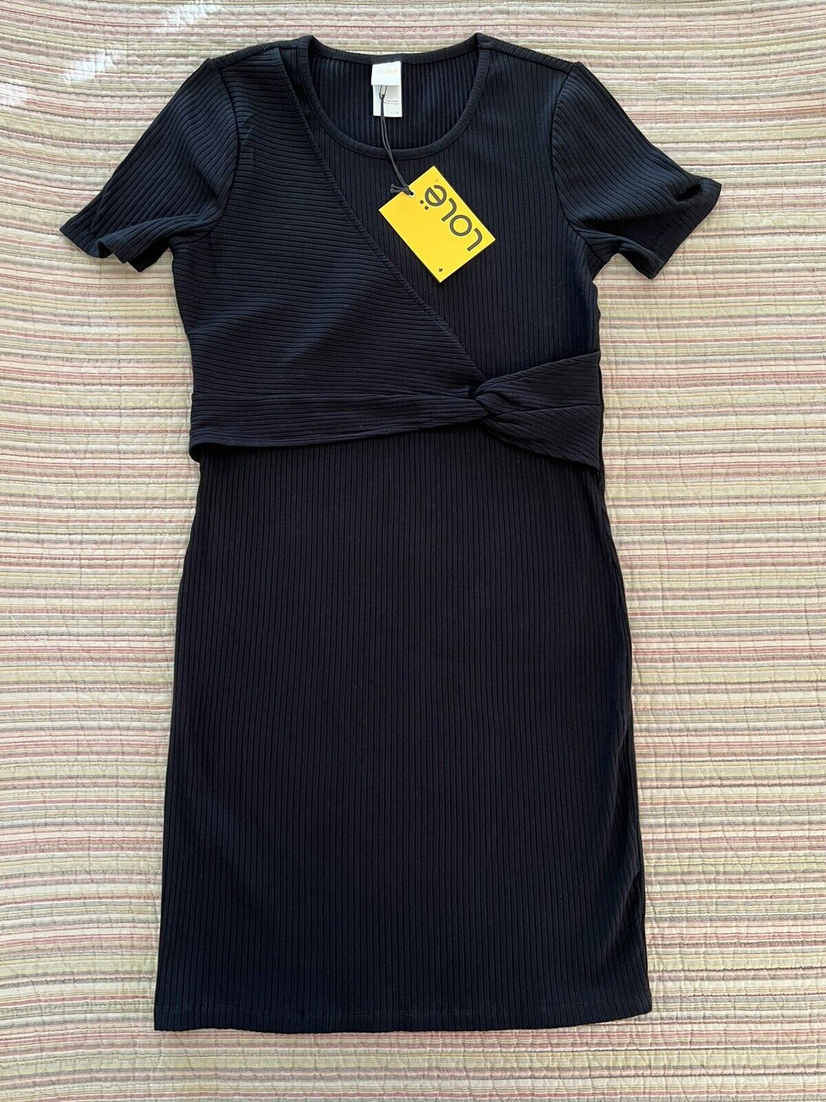 Lole Women’s Black Knit Dress Sz L