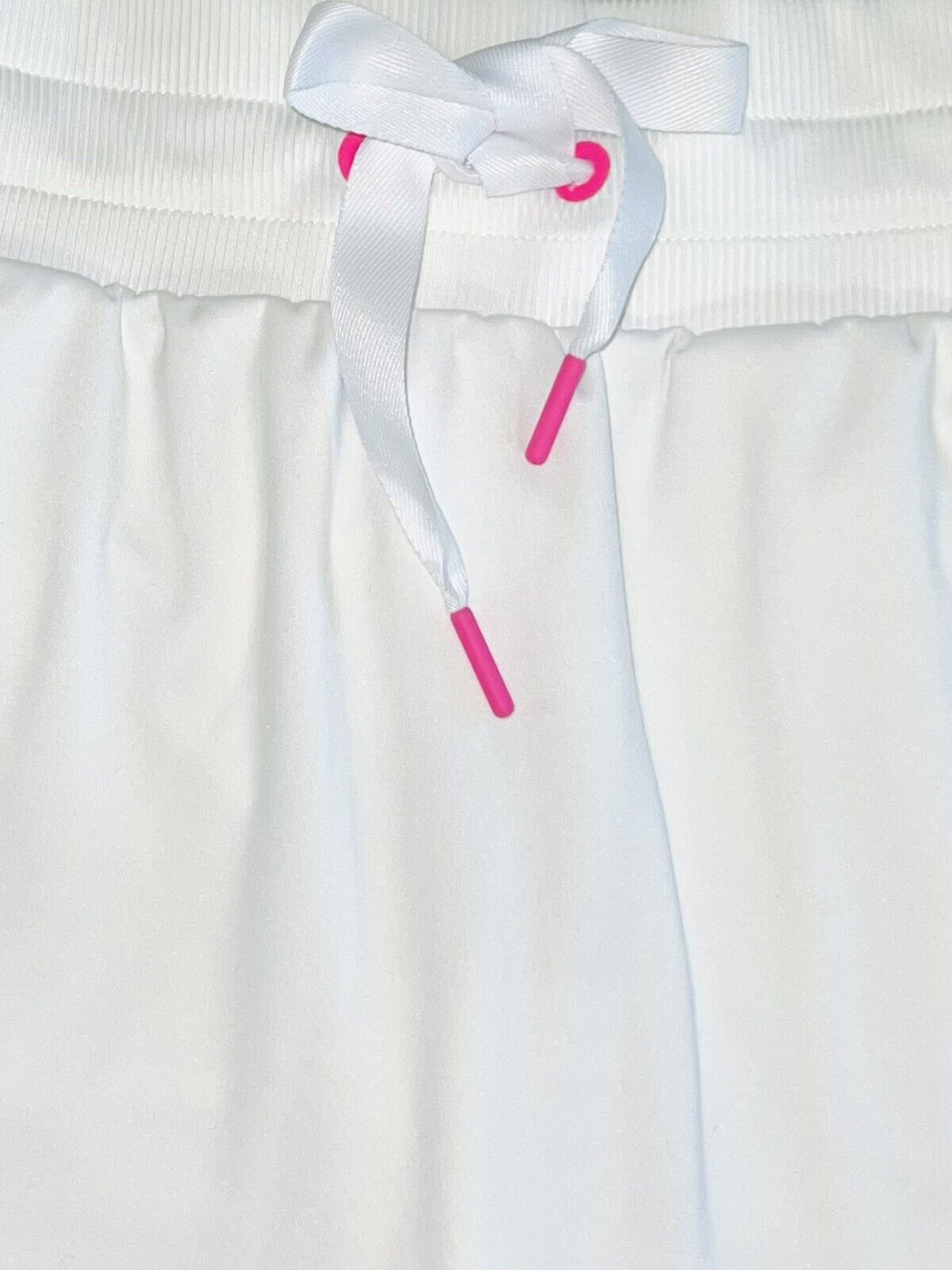 Adidas Women’s Tennis Golf Skirt White w/ Pink Stripes Sz S