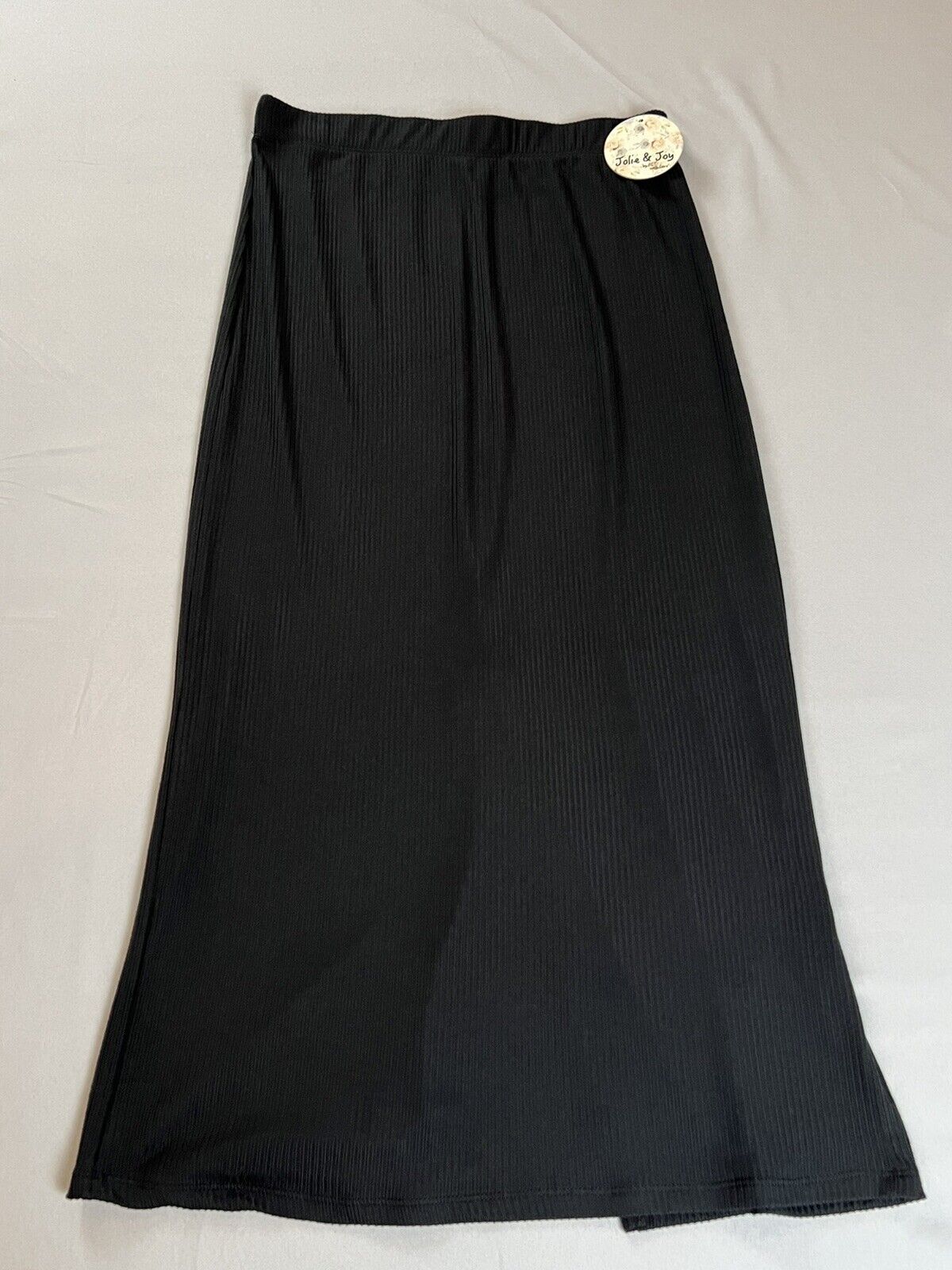 JOLIE & JOY Woman’s Long Skirt Sz L Black