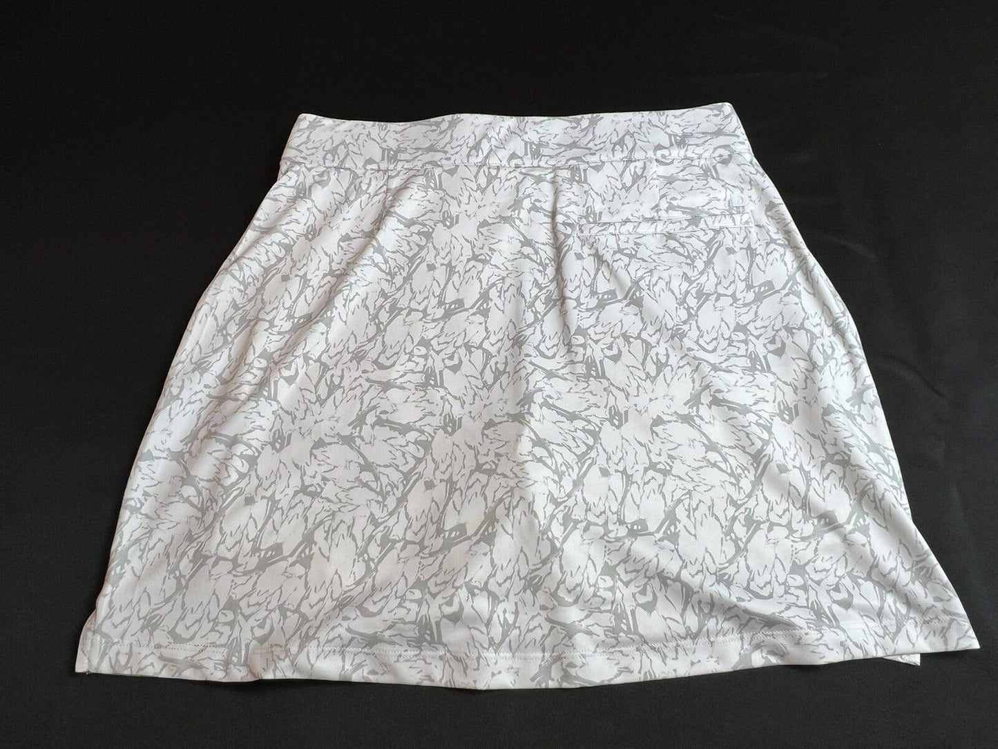 Dunning Women’s Golf Skort Sz S White Gray Skirt