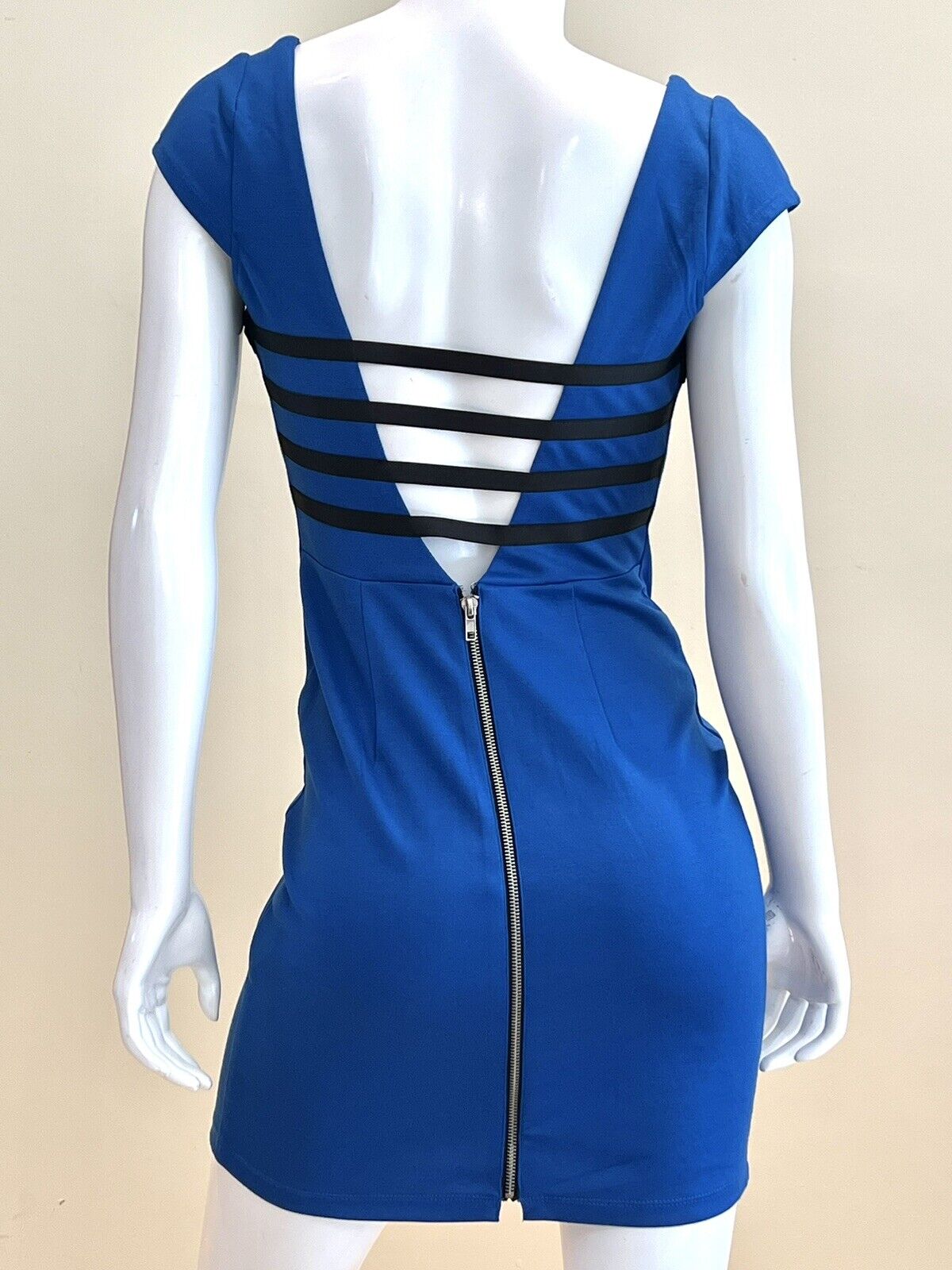 Rampage Womens Blue Bodycon Dress Sz M