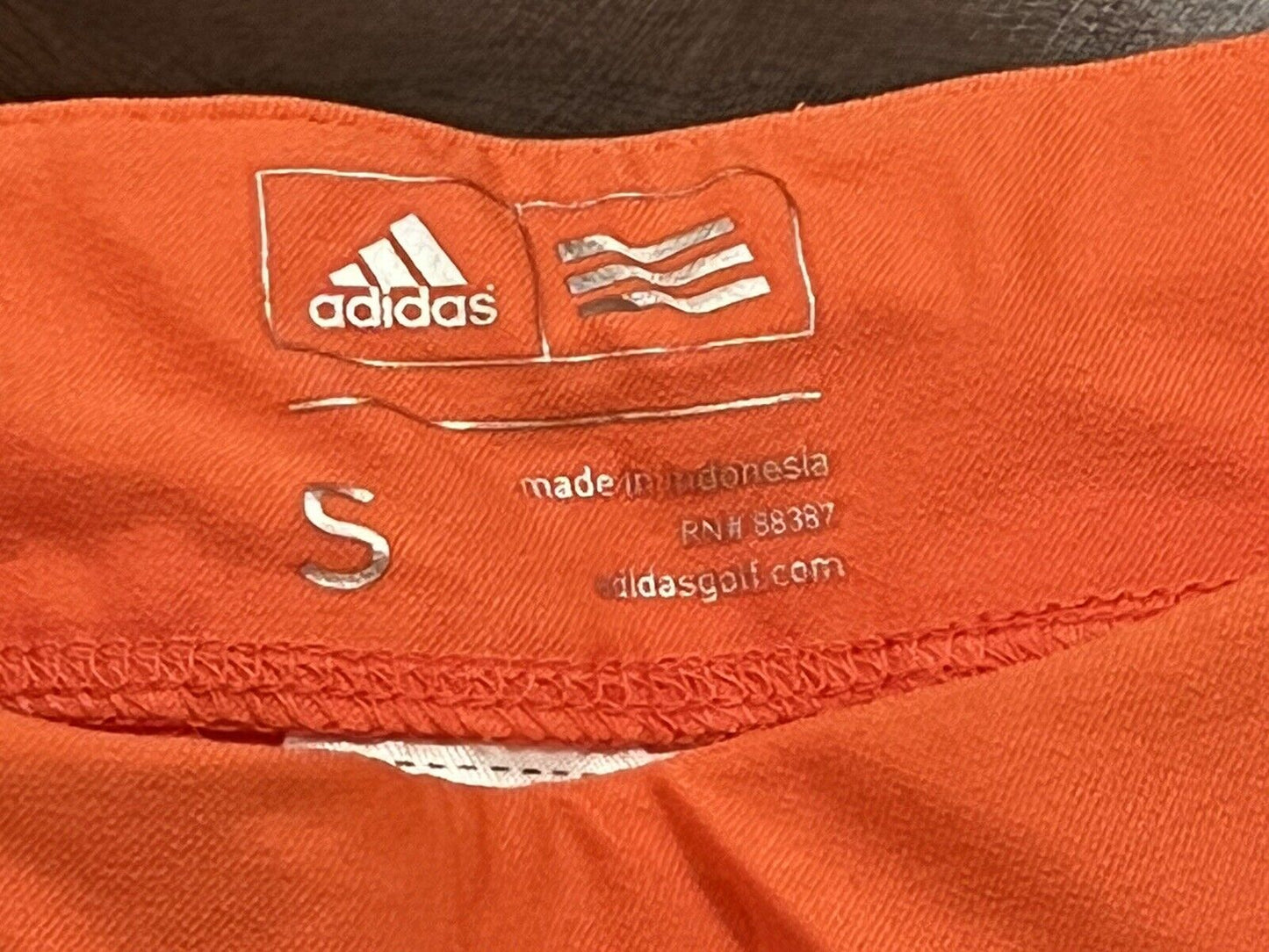 Adidas Women’s Golf Shorts Orange Size S