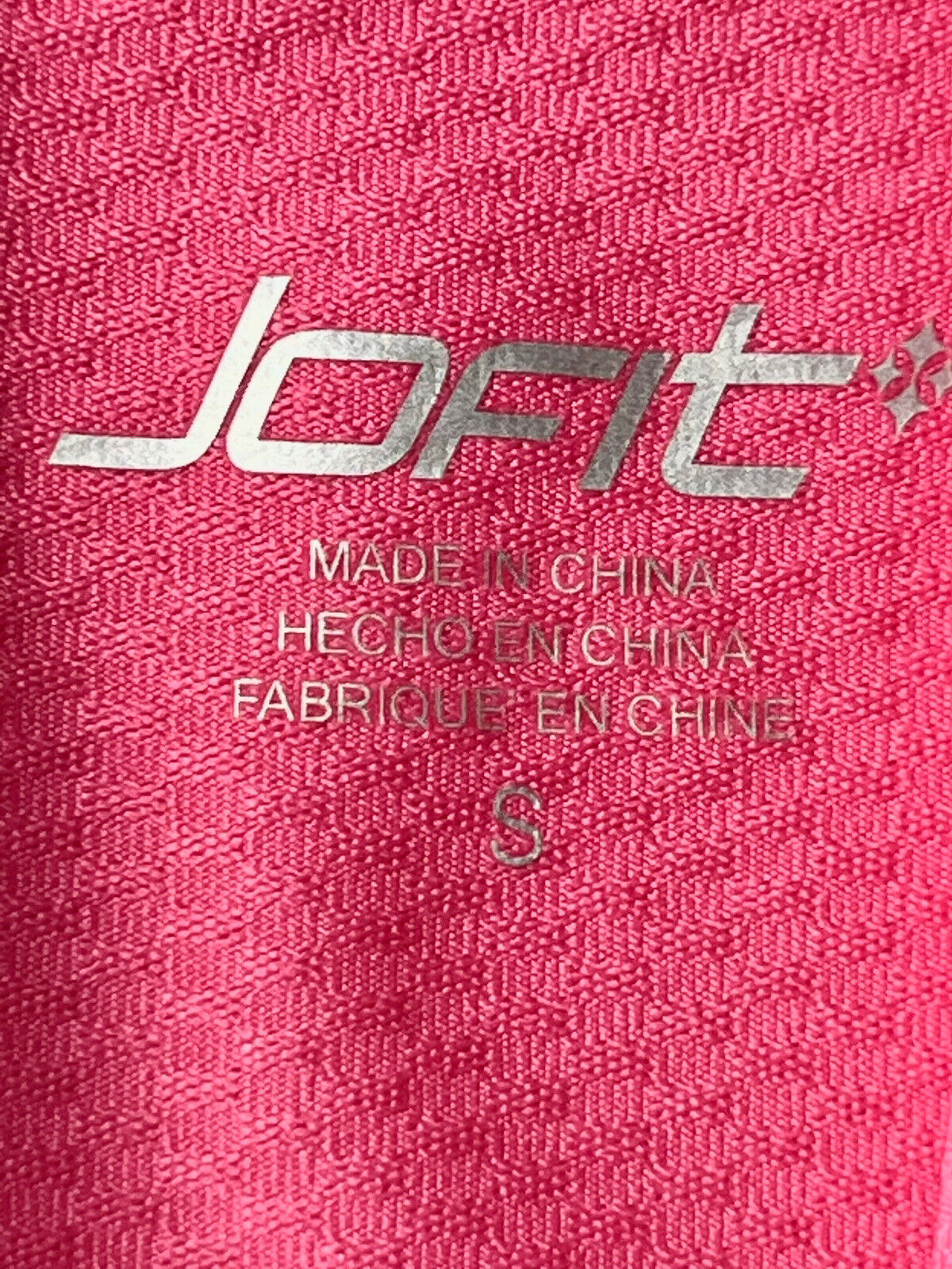 Jofit Women’s Golf Sweatshirt Pink Top Size S   (18)