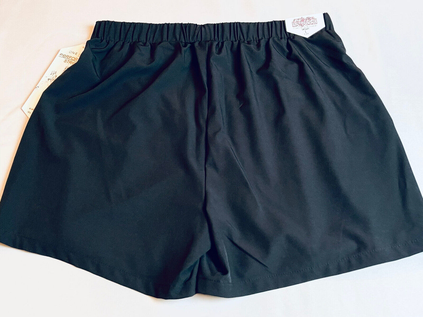 Active & Beyond Women's Skirt Skort Black Sz L Pleated