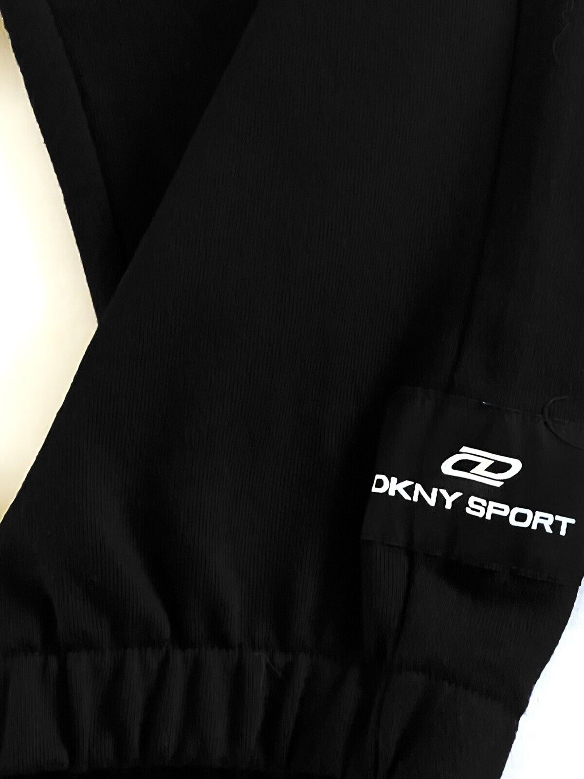 DKNY Sport Women's Jogger Black SweatPants Sz L