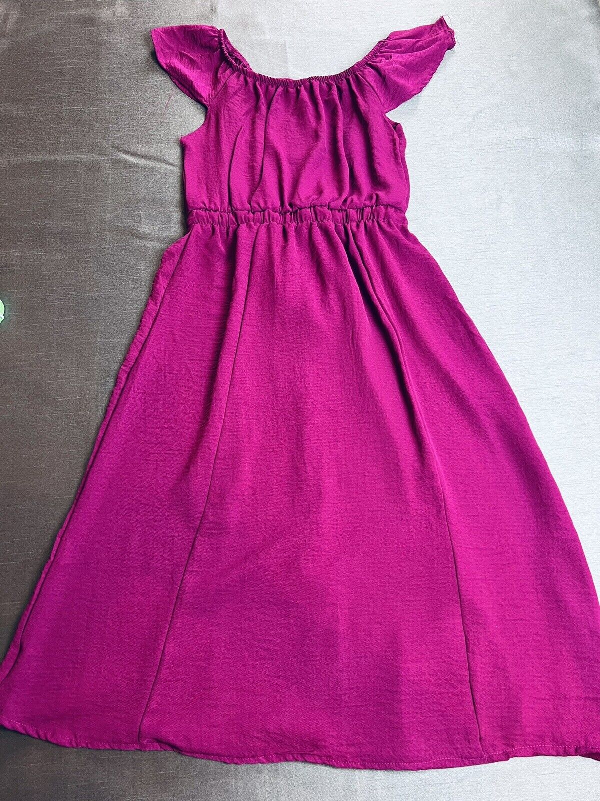 Millenium Women's Raspberry Dress Sz S Fuchsia