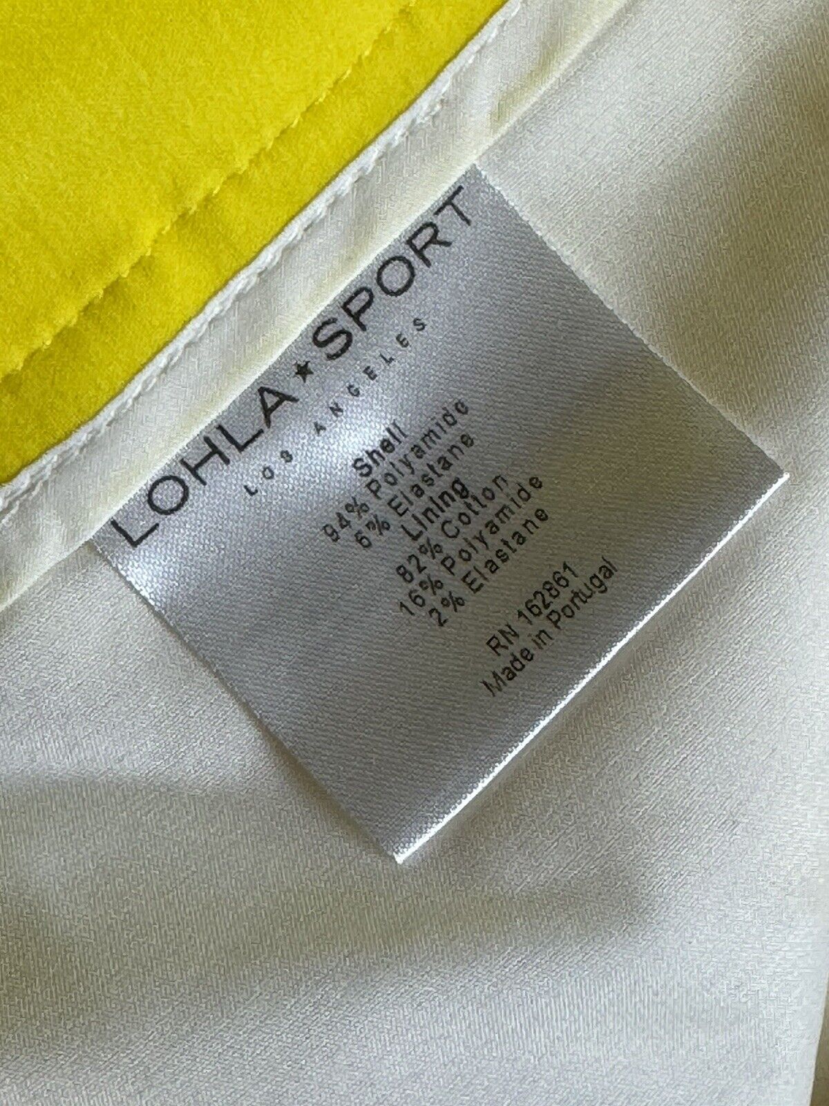 LOHLA Sport Golf Skort Yellow Skirt Sz 8    (62)