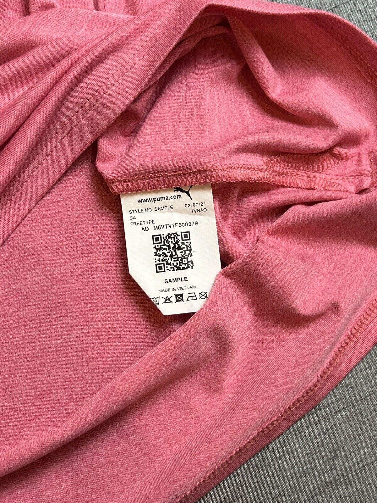 Puma Women's Golf Polo Shirt Salmon Pink Size S