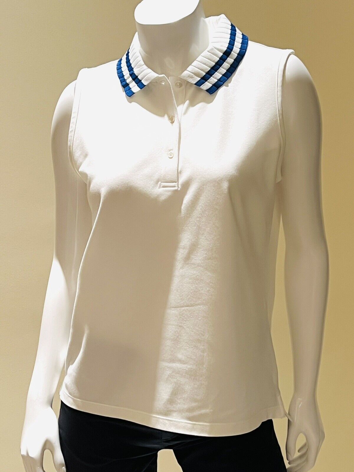 Tory Sport Women’s Golf,Tennis SHIRT White ivory Sz XL