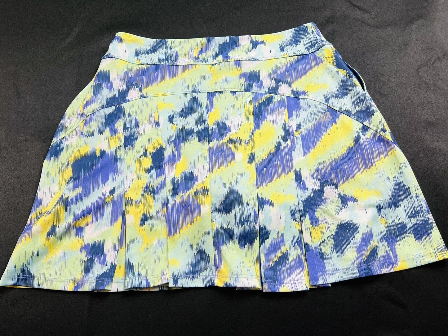 Bermuda Sands Woman's Blue Golf Skirt Tennis Skort Sz S Multicolor