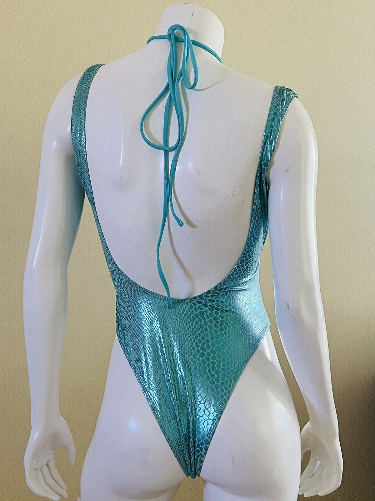 One Pc Swimsuit Aqua Mermaid Sz S