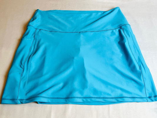 SKEA Women’s Golf Tennis Aqua Blue Skirt Skort Sz M