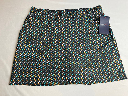 LOHLA SPORT Women’s Multicolor Tennis/golf Skirt Skort Size 6