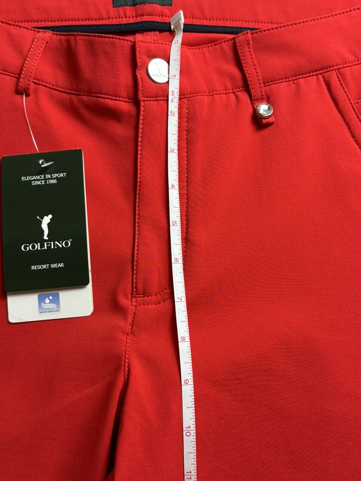 Golfino Women’s Red Size 10 Golf Pants (74)