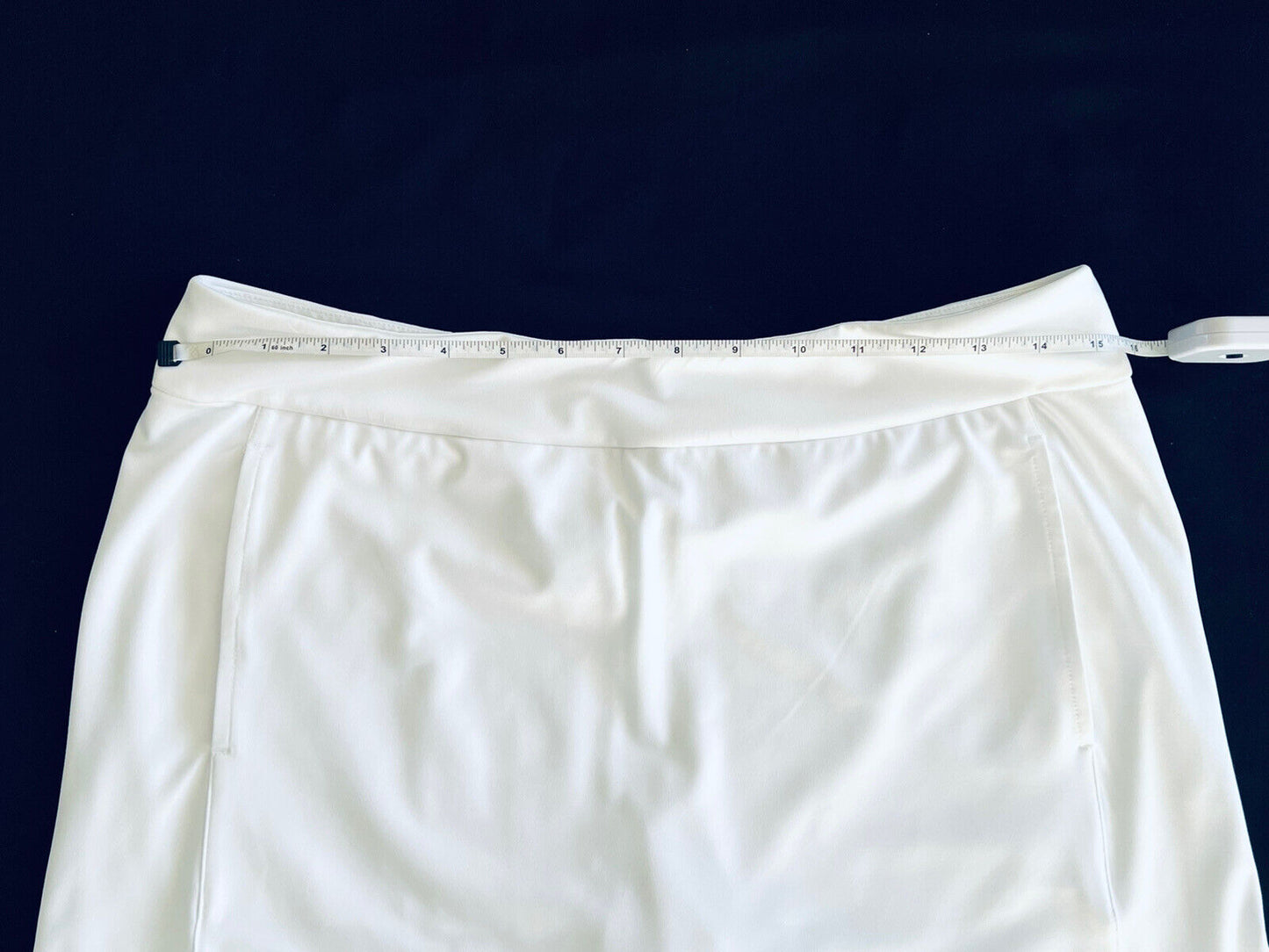 E.P New York Women’s Golf Skirt Shorts White Sz M