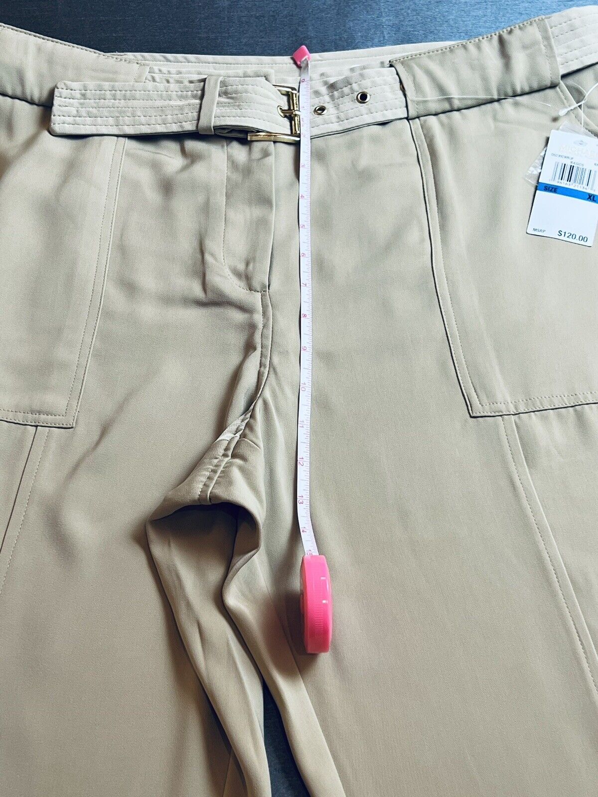 Michael Kors Women’s Khaki Dress Pants Size XL Retail $120