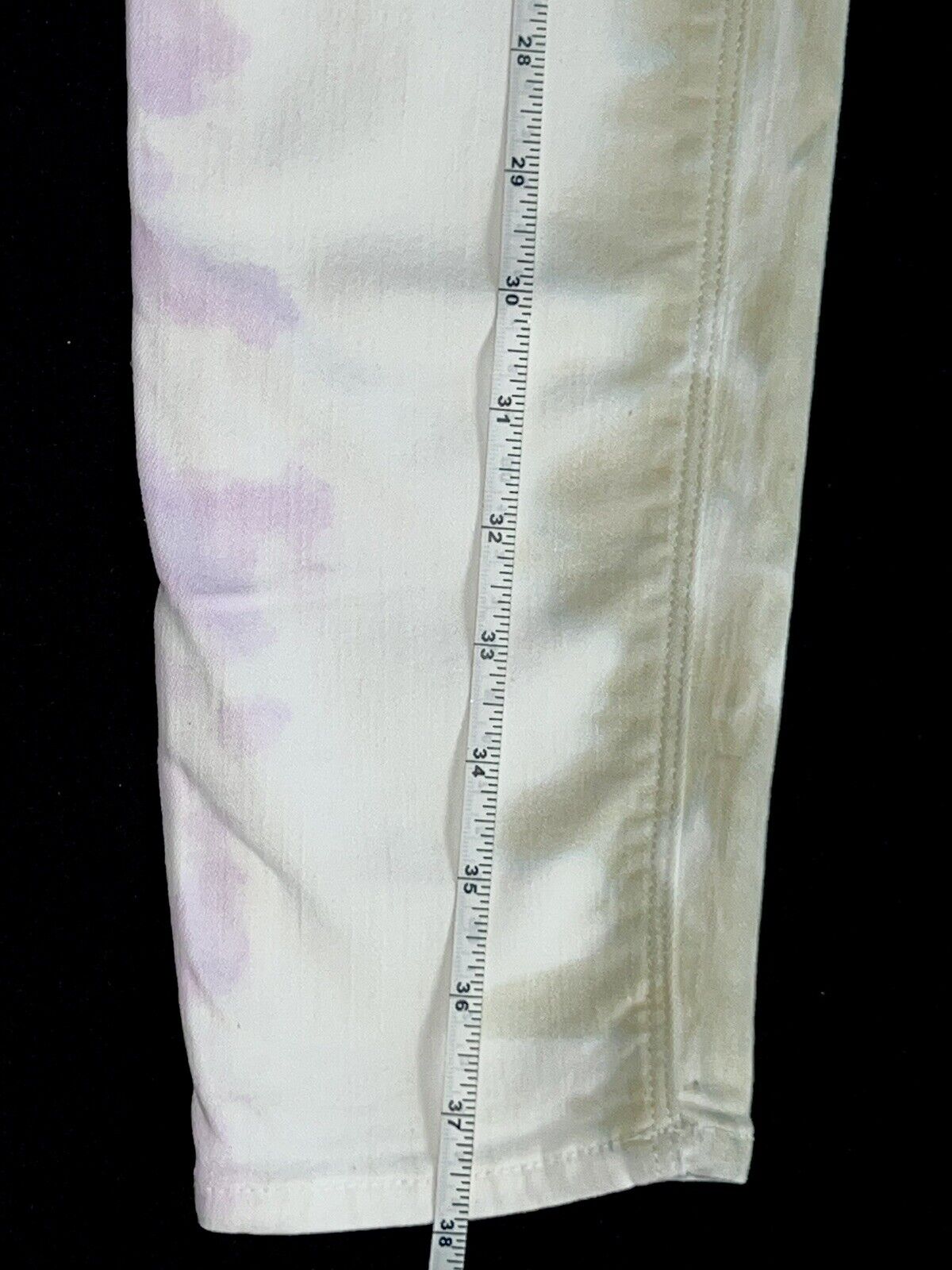 Hudson Women’s skinny stretch tie-dye jeans Sz 27 Retails $215